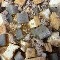 むっきっきー's cooksnap of when they made 簡単節約★厚揚げとこんにゃくのひき肉炒め.
