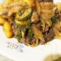Sーアニィ's cooksnap of when they made 牛じゃがニンニク醤油炒め.