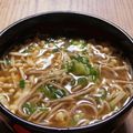 ○○Taiga○○'s cooksnap of when they made ヘルシー♡きのこと納豆の温かいお蕎麦♡.