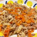 ゆらたん☆さきたん's cooksnap of when they made 糸こんと豚バラの甘辛煮！.