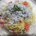 kotekomugi's cooksnap of when they made しらすたっぷり爽やか冷製パスタ.