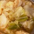 nk3's cooksnap of when they made キャベツ×油揚げ 煮びたし.