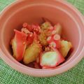かわゆう1211's cooksnap of when they made タコの簡単わさびポン酢和え.
