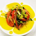あっこ姉's cooksnap of when they made 5分で完成トマトきゅうり茗荷の中華サラダ.
