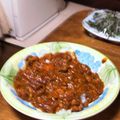 クックODMXA7☆'s cooksnap of when they made キーマカレー.
