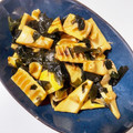 ponpocojp's cooksnap of when they made たけのことわかめの香り炒め.