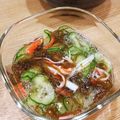 しましまもよう's cooksnap of when they made 簡単！きゅうりカニかまもずく酢の物☆.