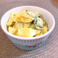 ＊sunlight＊'s cooksnap of when they made ゆで卵ときゅうりの粒マスタード和え.