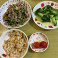 ネコのお姉さん's cooksnap of when they made 青椒肉絲風ピーマンと挽肉の中華炒め.
