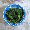 mmameco's cooksnap of when they made お弁当に☆味付け簡単ほうれん草の胡麻和え.