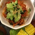 まれ子's cooksnap of when they made ゴマ香るキムチのせ冷や奴.