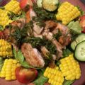 まれ子's cooksnap of when they made 揚げずに簡単！ユーリンチー★（油淋鶏）.