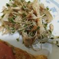 クック6DDPP8☆'s cooksnap of when they made ブロッコリースプラウトと鶏むねの棒々鶏風.