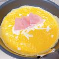 nakamucchi's cooksnap of when they made ◆ちょっと贅沢♡生ハムとチーズオムレツ◆.