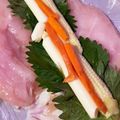 ふぁんころ's cooksnap of when they made 塩麹鶏ハムの野菜チーズ巻き♪.