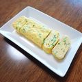 もふもふクロさん's cooksnap of when they made 三つ葉入りだし巻き玉子.