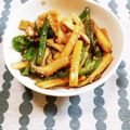 ﾁｲﾁｬﾝﾏﾏ's cooksnap of when they made 簡単❣たけのことエリンギのきんぴら.