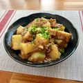 FGO☆'s cooksnap of when they made ■厚揚げ・じゃが芋・豚ひき肉のみそ煮■.