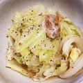 MEME72's cooksnap of when they made 春キャベツの白だし煮.