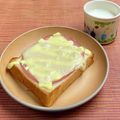 島子☆'s cooksnap of when they made 洗い物はお皿だけ！ハムマヨトースト☆.