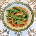 コムギ大好き's cooksnap of when they made いんげんとひき肉のマーボー風炒め.