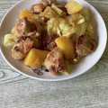 さくらん餅's cooksnap of when they made 鶏とキャベツのカレーマヨ炒め.