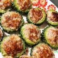 ジュニオさん's cooksnap of when they made 簡単！夏メニュー！ゴーヤの肉詰め.
