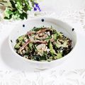 ♪としクック♪'s cooksnap of when they made みようが・胡瓜・ひじきの白あえ.