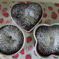 もちっこ橙色's cooksnap of when they made レンジで簡単☆米粉のフォンダンショコラ。.