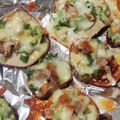 ヨシヨッシー's cooksnap of when they made ネギとラー油で！椎茸のチーズ焼き.
