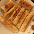 yuuc5's cooksnap of when they made 超簡単　餃子の皮でチーズスティック.