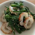 こゆ's cooksnap of when they made 春菊とちくわの柚子胡椒マヨ和え★.