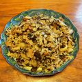 さすらい's cooksnap of when they made 繊維たっぷり♪ごぼうとひじきの玄米炒飯.