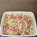 ◆どらしま◆'s cooksnap of when they made ハムと玉ねぎのマリネ.