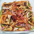 emiky's cooksnap of when they made 絶品★ちくわの南蛮漬け.