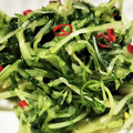 Momippapa's cooksnap of when they made 水菜の浅漬け【作り置き】.
