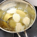 aaikoo's cooksnap of when they made ふわとろ〜長芋だんごのお味噌汁.