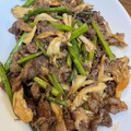 ぽんこぽこり's cooksnap of when they made 牛肉と舞茸の炒めソース煮.