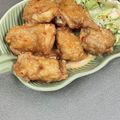 Etsu☆ko's cooksnap of when they made 鶏もものアジアン唐揚げ☆スイチリマヨ和え.
