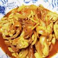 みちゃ0214's cooksnap of when they made 簡単！＊豚こま de ポークケチャップ＊.
