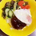 クックCTUCUP☆'s cooksnap of when they made 子どもも大人も◎絶品ソースのロコモコ丼.