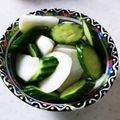 nana_tenjo's cooksnap of when they made 子供も大好き♡きゅうりとかぶの浅漬け.