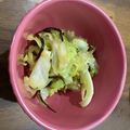 shogopapa's cooksnap of when they made キャベツと塩昆布炒め.