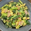 こはるママ♡'s cooksnap of when they made 小松菜ベーコン卵バター醤油炒め！.