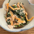 Ricy's cooksnap of when they made ほうれん草のツナマヨ和え.