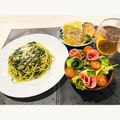 クックS8QGGP☆'s cooksnap of when they made 春菊とゴマの和風ジェノベーゼパスタ.
