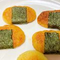 みしゅぽん's cooksnap of when they made 【農家のレシピ】じゃがいも餅の磯辺焼き.