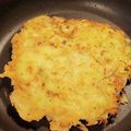 832t's cooksnap of when they made 米粉のお好み焼き.
