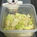 め目め's cooksnap of when they made レンジで簡単！箸休めレンジ蒸し？キャベツ.