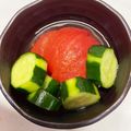 シモッツァ～☆'s cooksnap of when they made おうち居酒屋☆トマトまるごと浅漬け.